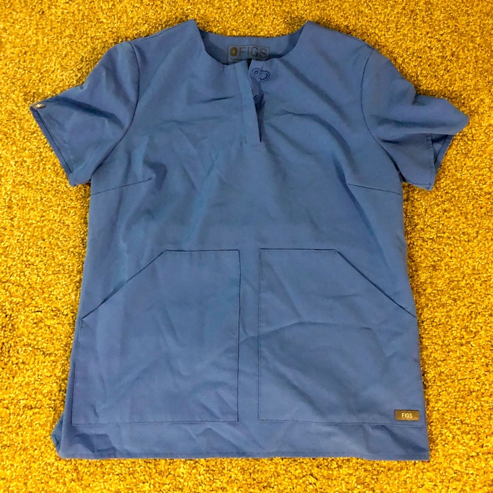 Figs brand seal color scrub top